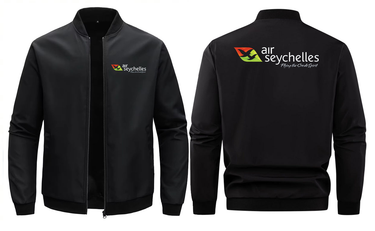 SEYCHELLES AIRLINES LOOSE SOLID COLOR JACKET